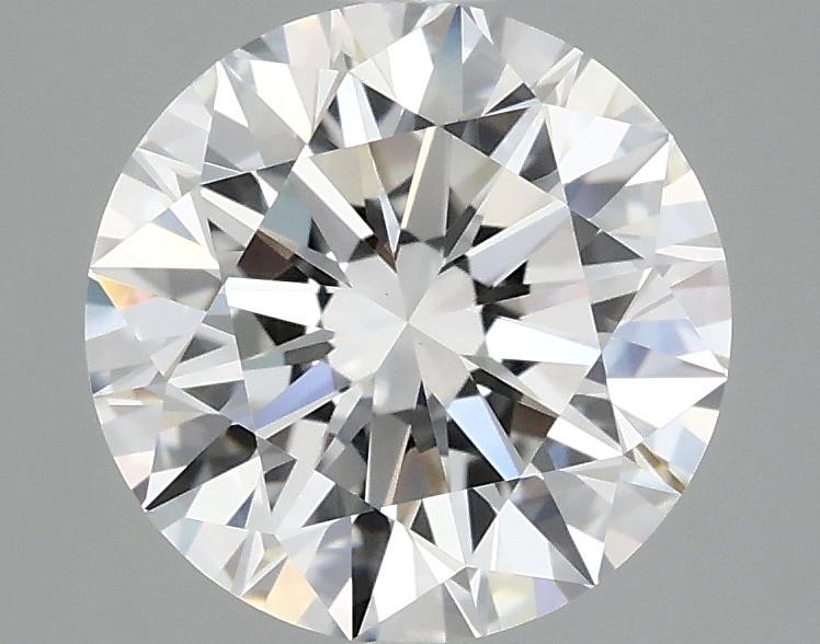 2.5 Carat Round Shaped Excellent Cut VVS2 IGI Certified Lab Grown Diamond