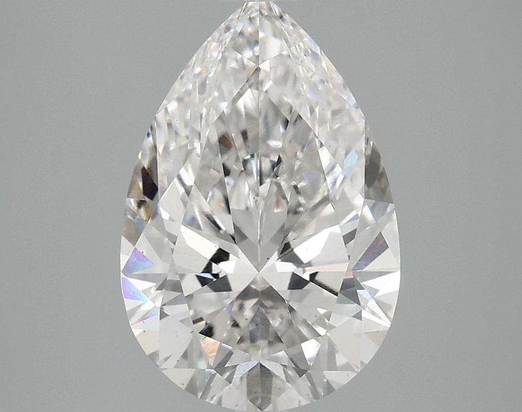 3.06 Carat Pear Shaped Excellent Cut VS2 IGI Certified Lab Grown Diamond