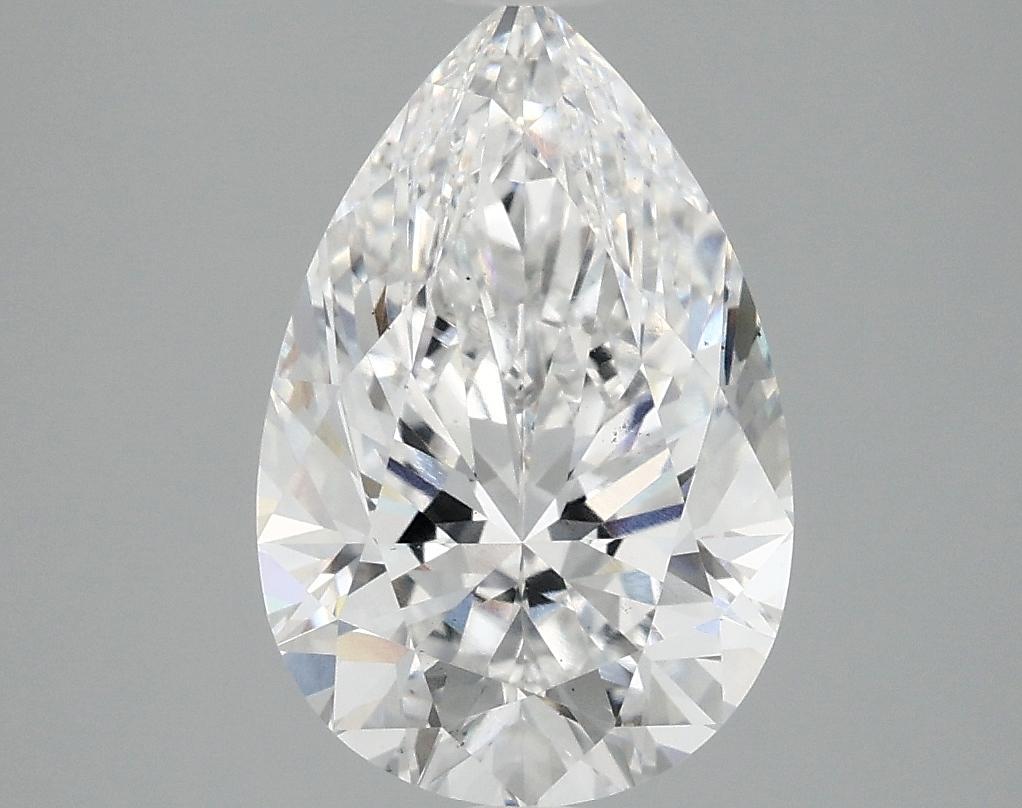 3.09 Carat Pear Shaped Excellent Cut VS1 IGI Certified Lab Grown Diamond