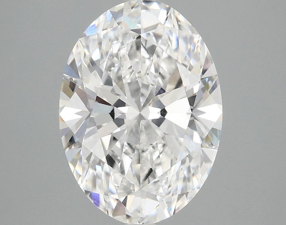3.05 Carat Oval Shaped Ideal Cut VVS2 IGI Certified Lab Grown Diamond
