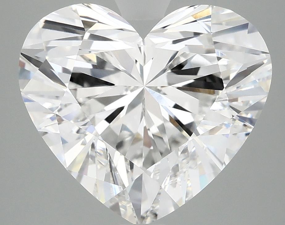 5.1 Carat Heart Shaped Ideal Cut VVS2 IGI Certified Lab Grown Diamond