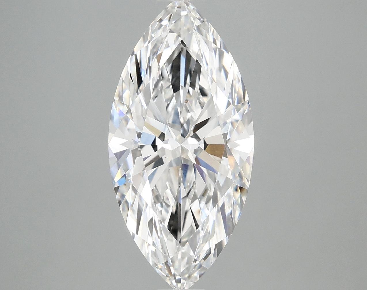 3.07 Carat Marquise Shaped Ideal Cut VS1 IGI Certified Lab Grown Diamond