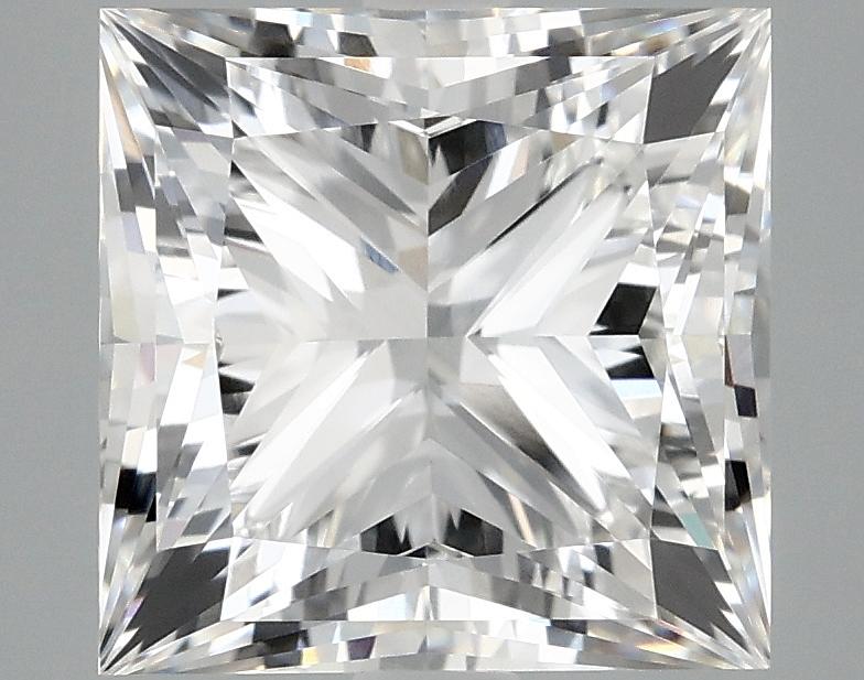 4.81 Carat Princess Shaped Ideal Cut VVS2 IGI Certified Lab Grown Diamond