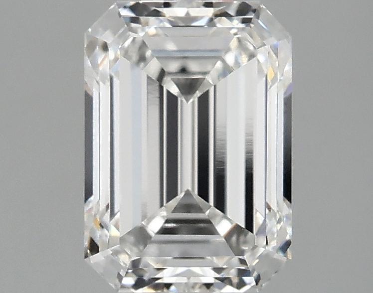 2.0 Carat Emerald Shaped Ideal Cut VVS1 IGI Certified Lab Grown Diamond