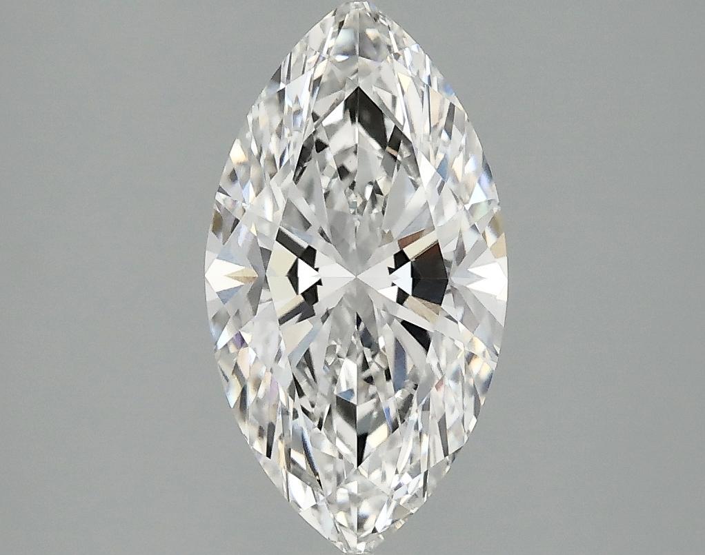 1.9 Carat Marquise Shaped Excellent Cut VVS2 IGI Certified Lab Grown Diamond