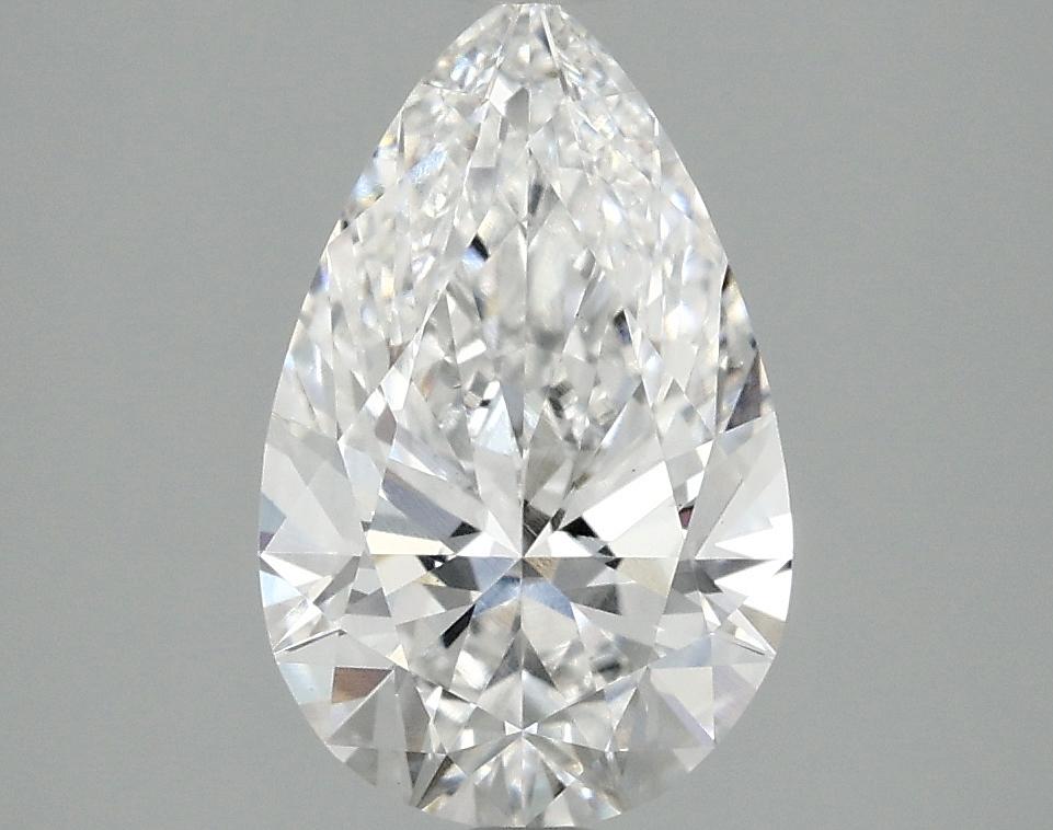 2.06 Carat Pear Shaped Ideal Cut VVS2 IGI Certified Lab Grown Diamond