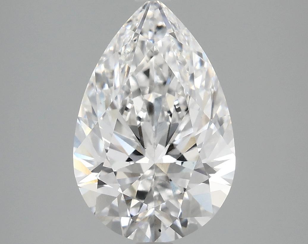 3.05 Carat Pear Shaped Excellent Cut VS2 IGI Certified Lab Grown Diamond