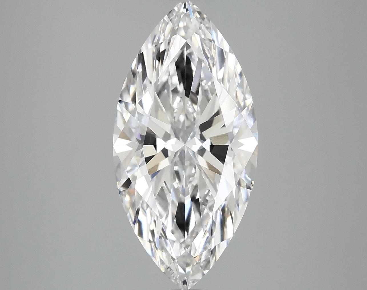 3.09 Carat Marquise Shaped Ideal Cut VS1 IGI Certified Lab Grown Diamond