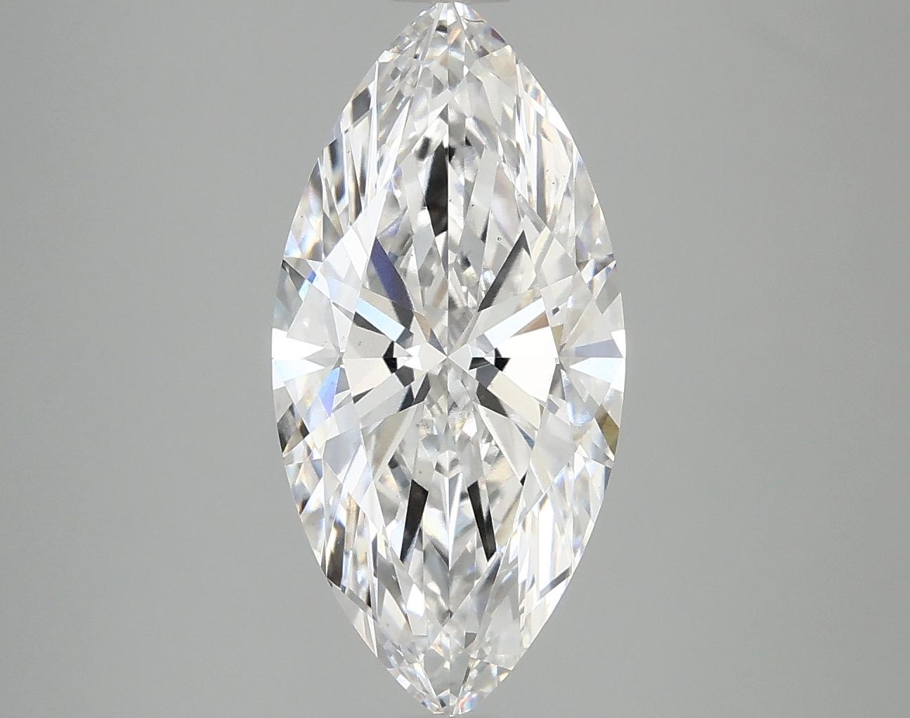3.09 Carat Marquise Shaped Excellent Cut VS1 IGI Certified Lab Grown Diamond