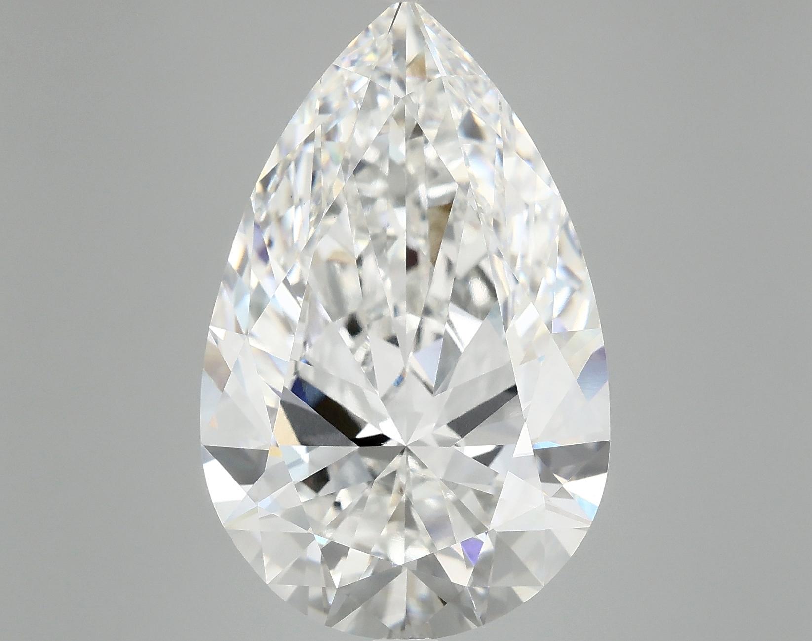 10.09 Carat Pear Shaped Ideal Cut VVS2 IGI Certified Lab Grown Diamond