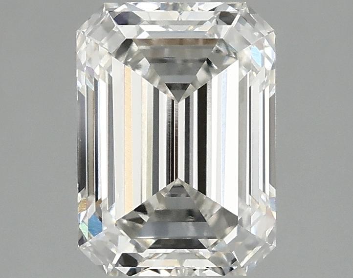 2.06 Carat Emerald Shaped Excellent Cut VVS2 IGI Certified Lab Grown Diamond
