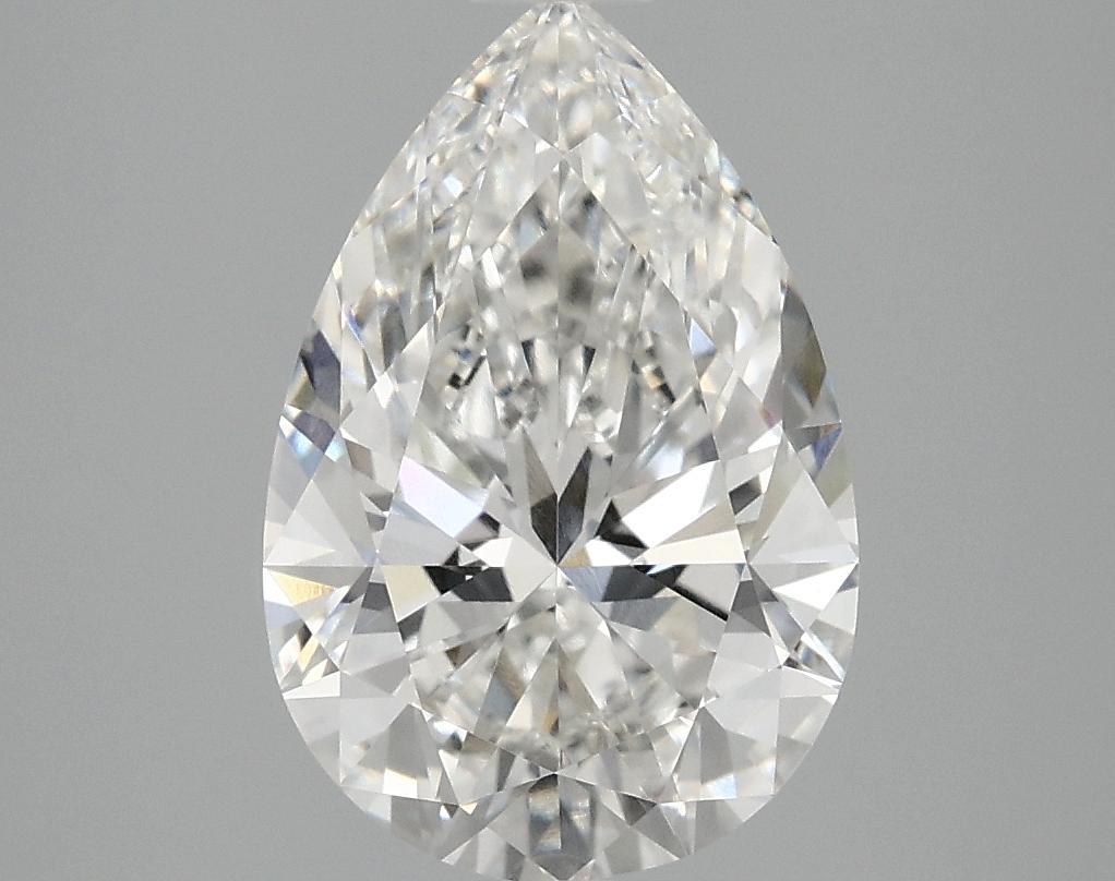 3.0 Carat Pear Shaped Excellent Cut VVS2 IGI Certified Lab Grown Diamond