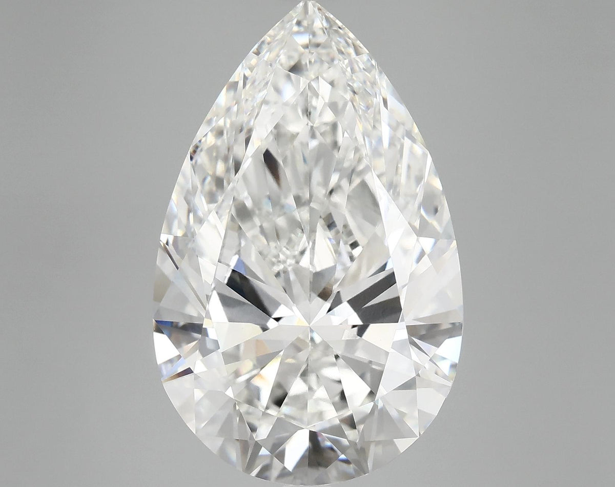 10.41 Carat Pear Shaped Ideal Cut VVS2 IGI Certified Lab Grown Diamond