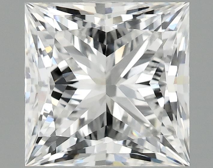 2.07 Carat Princess Shaped Ideal Cut VVS2 IGI Certified Lab Grown Diamond