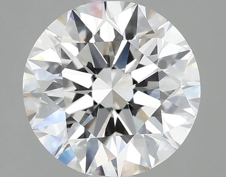 2.46 Carat Round Shaped Excellent Cut VVS2 IGI Certified Lab Grown Diamond