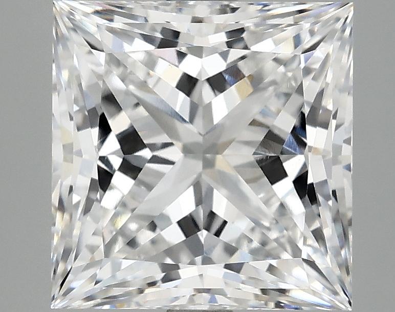 4.06 Carat Princess Shaped Ideal Cut VS1 IGI Certified Lab Grown Diamond