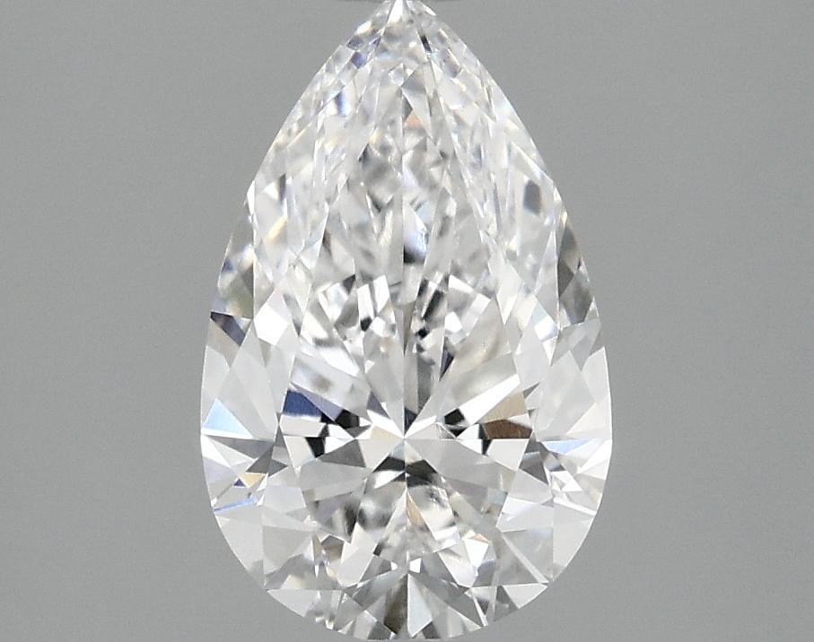 1.89 Carat Pear Shaped Ideal Cut VVS2 IGI Certified Lab Grown Diamond