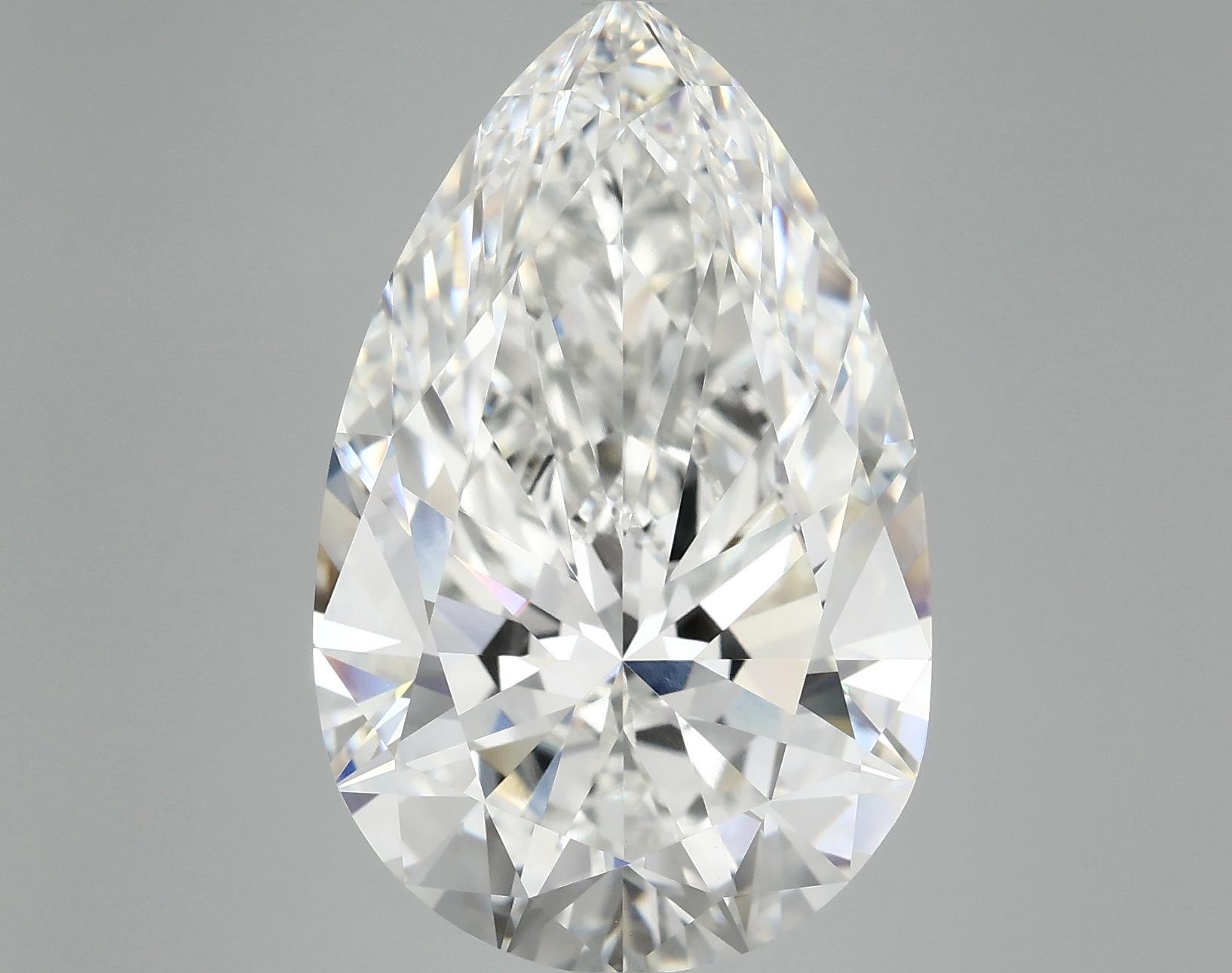 10.02 Carat Pear Shaped Ideal Cut VVS2 IGI Certified Lab Grown Diamond