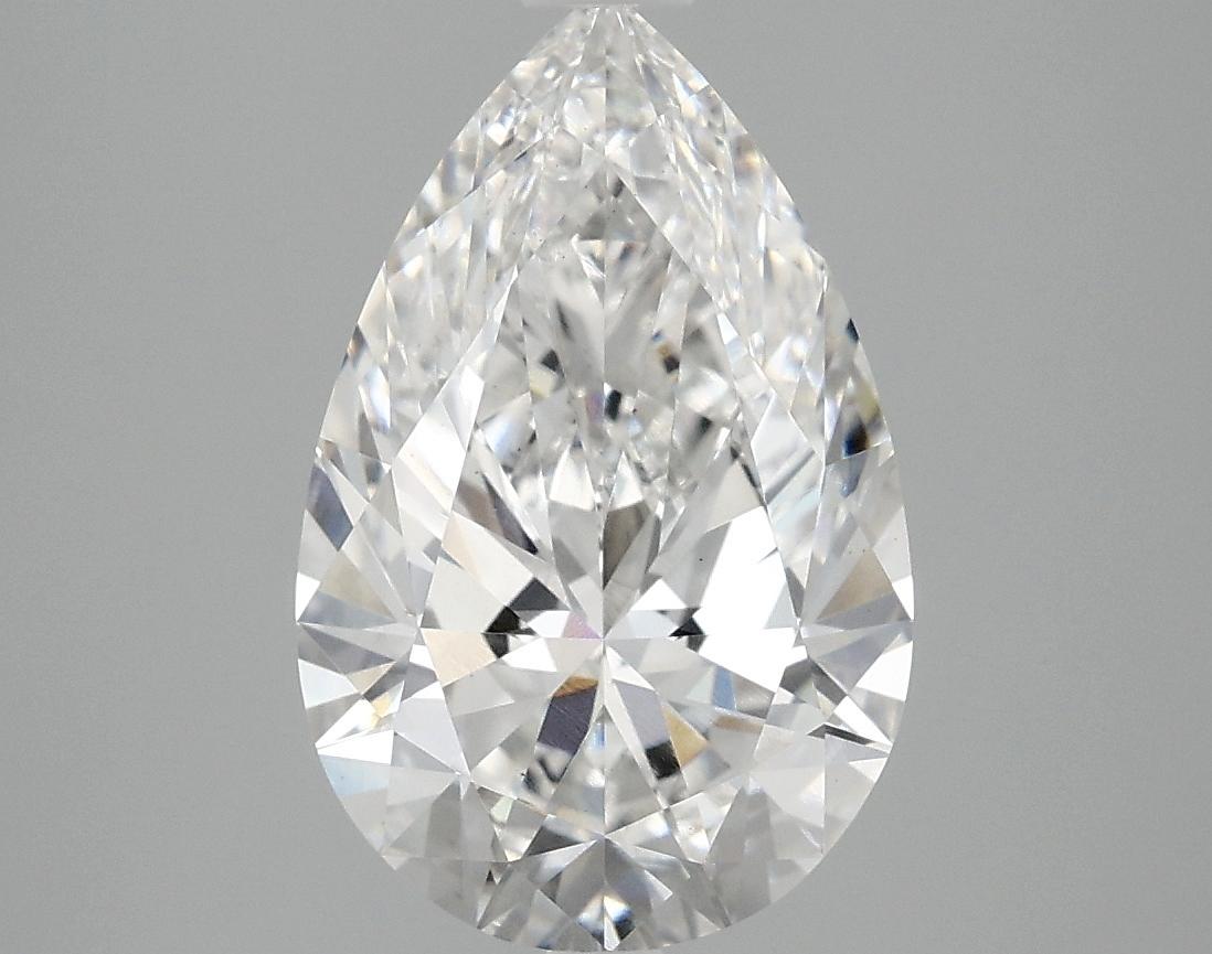 3.09 Carat Pear Shaped Ideal Cut VS1 IGI Certified Lab Grown Diamond