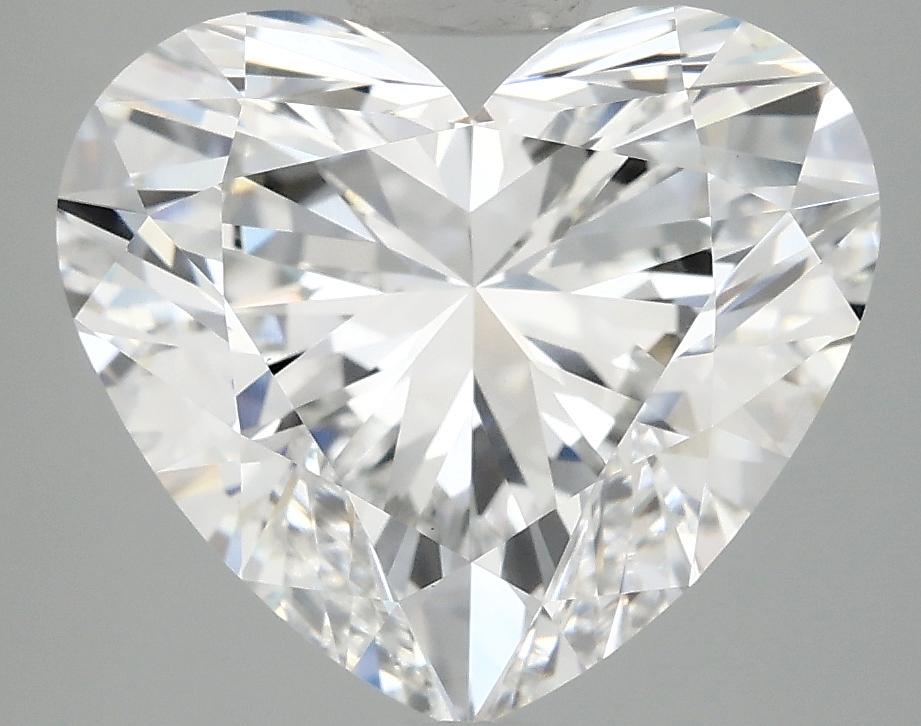 5.05 Carat Heart Shaped Ideal Cut VVS2 IGI Certified Lab Grown Diamond