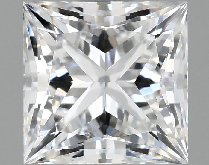 1.06 Carat Princess Shaped Ideal Cut VVS2 IGI Certified Lab Grown Diamond