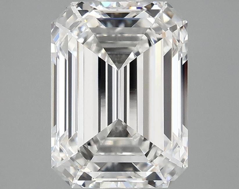 3.08 Carat Emerald Shaped Excellent Cut VS1 IGI Certified Lab Grown Diamond