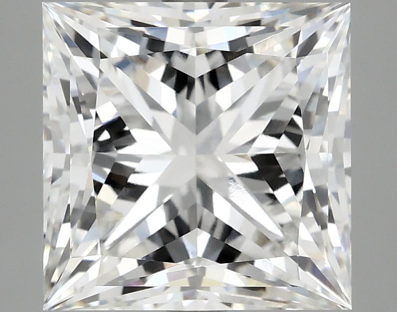 5.06 Carat Princess Shaped Ideal Cut VVS2 IGI Certified Lab Grown Diamond