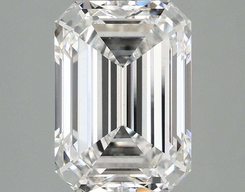 3.05 Carat Emerald Shaped Ideal Cut VS1 IGI Certified Lab Grown Diamond