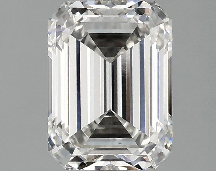 2.07 Carat Emerald Shaped Excellent Cut VS1 IGI Certified Lab Grown Diamond