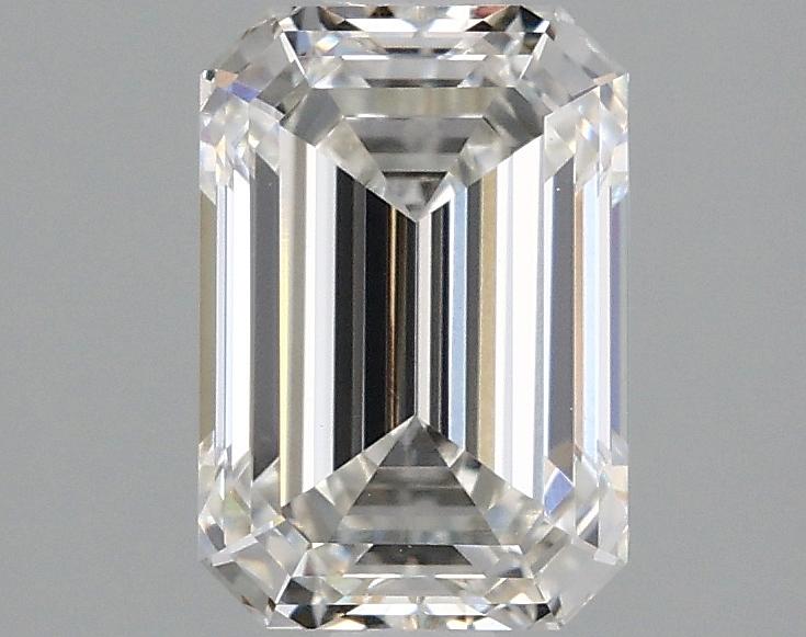 1.97 Carat Emerald Shaped Ideal Cut VVS2 IGI Certified Lab Grown Diamond