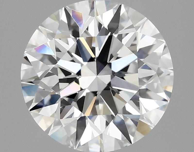 3.09 Carat Round Shaped Excellent Cut VVS2 IGI Certified Lab Grown Diamond