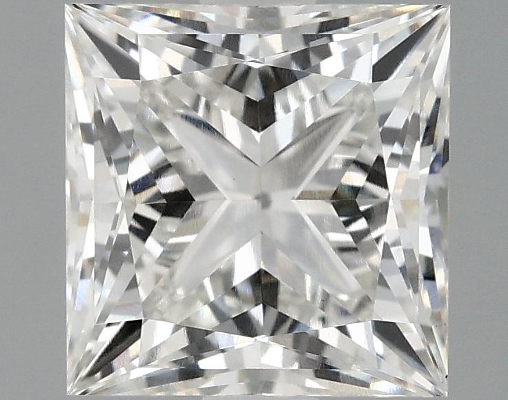 2.05 Carat Princess Shaped Ideal Cut VS1 IGI Certified Lab Grown Diamond