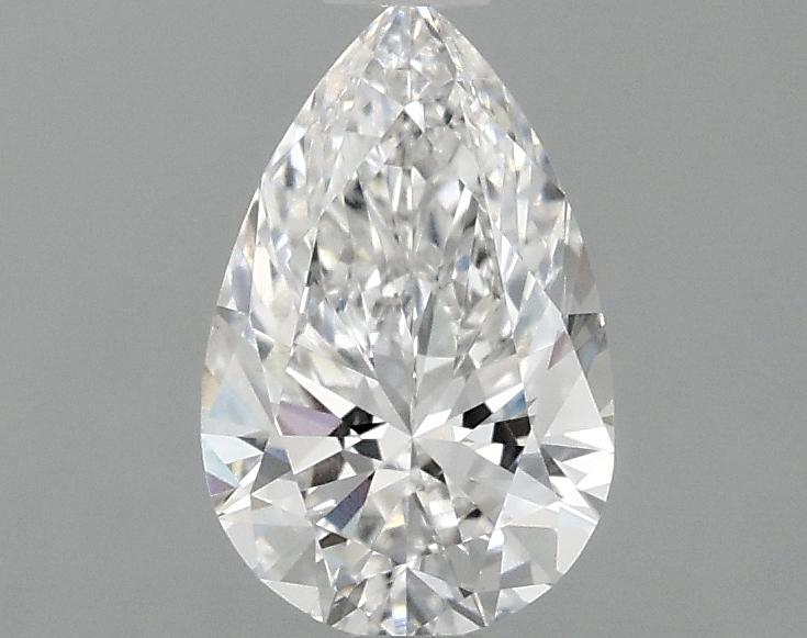 0.98 Carat Pear Shaped Ideal Cut VVS2 IGI Certified Lab Grown Diamond