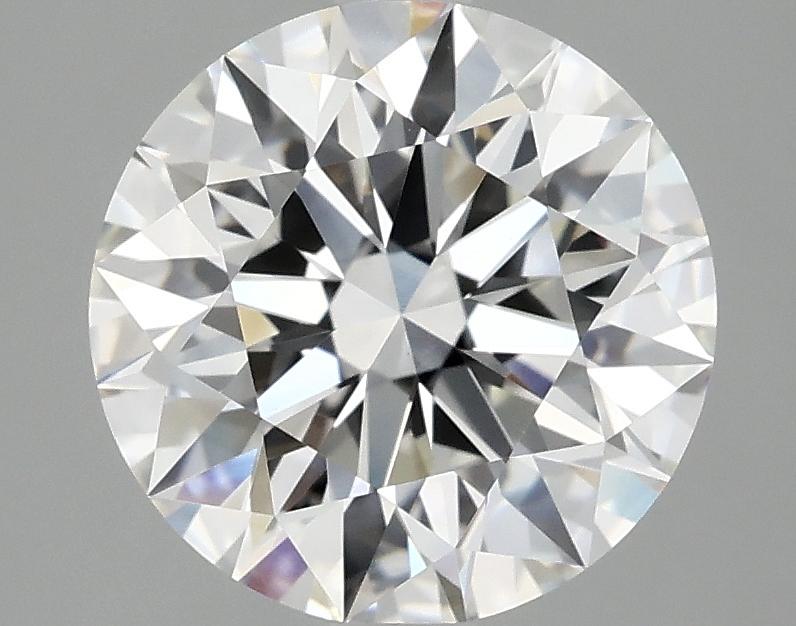 3.08 Carat Round Shaped Excellent Cut VVS2 IGI Certified Lab Grown Diamond