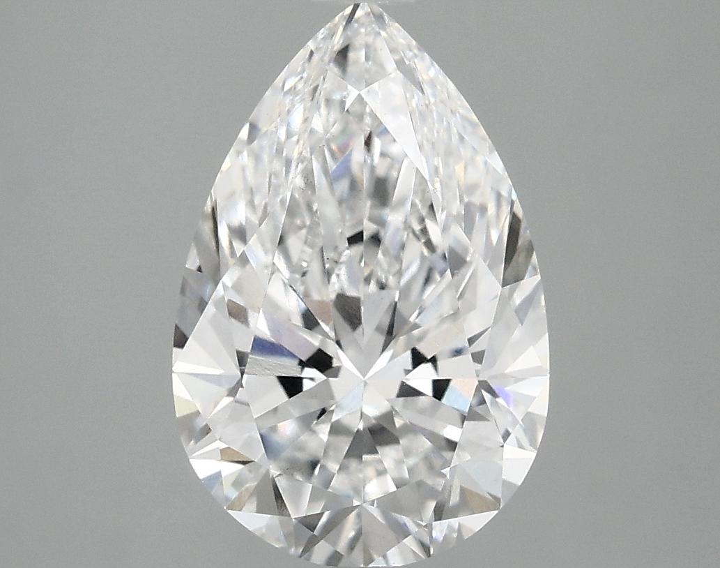 3.03 Carat Pear Shaped Excellent Cut VS1 IGI Certified Lab Grown Diamond