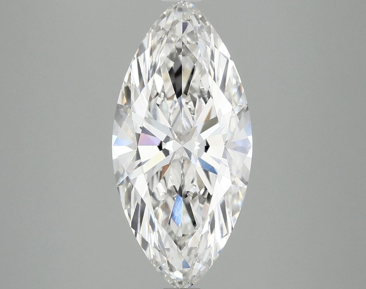 2.87 Carat Marquise Shaped Excellent Cut VS1 IGI Certified Lab Grown Diamond