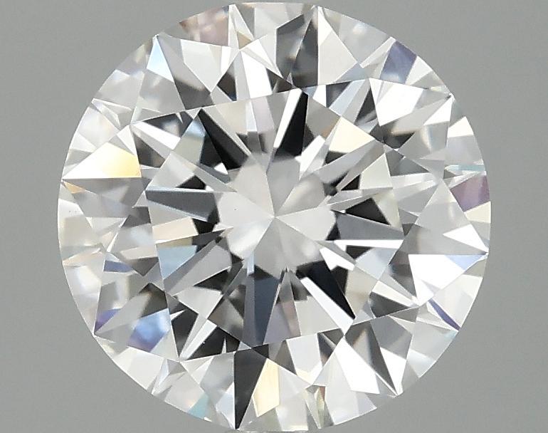 2.79 Carat Round Shaped Excellent Cut VVS2 IGI Certified Lab Grown Diamond