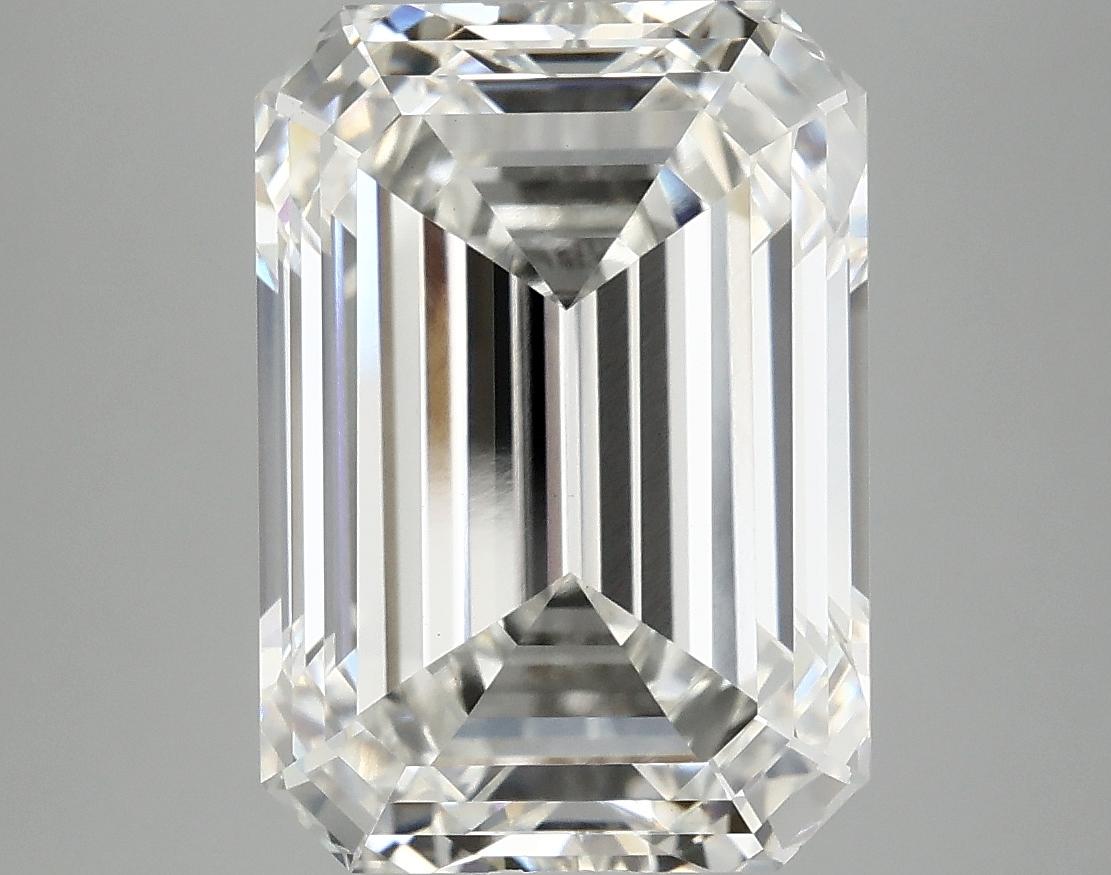 7.2 Carat Emerald Shaped Ideal Cut VVS2 IGI Certified Lab Grown Diamond