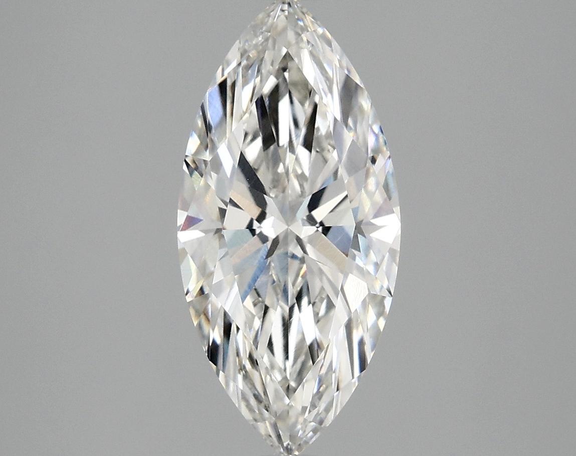 2.06 Carat Marquise Shaped Excellent Cut VVS2 IGI Certified Lab Grown Diamond