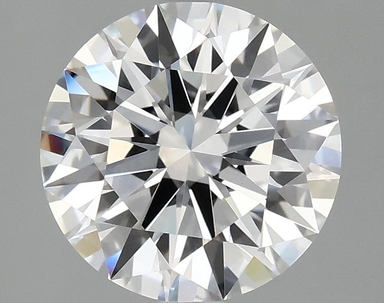 2.52 Carat Round Shaped Ideal Cut VVS2 IGI Certified Lab Grown Diamond