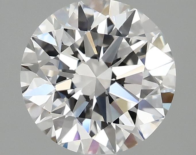 2.07 Carat Round Shaped Ideal Cut VVS2 IGI Certified Lab Grown Diamond