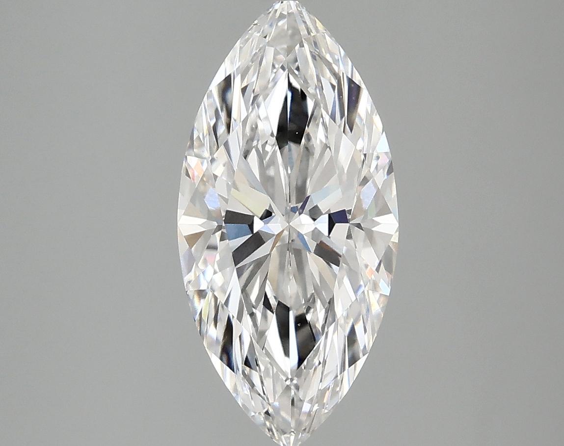 2.09 Carat Marquise Shaped Excellent Cut VVS2 IGI Certified Lab Grown Diamond