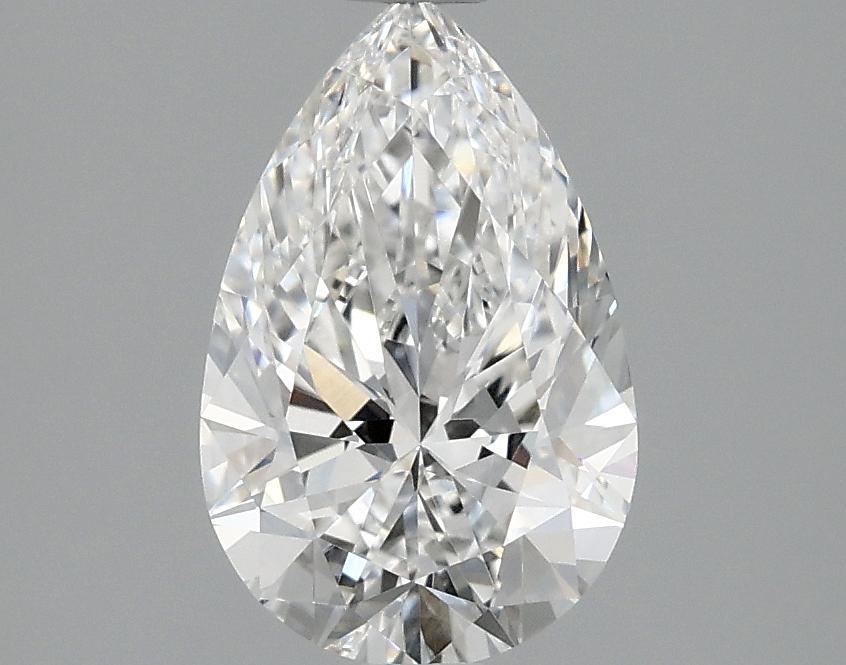 1.57 Carat Pear Shaped Ideal Cut VVS2 IGI Certified Lab Grown Diamond