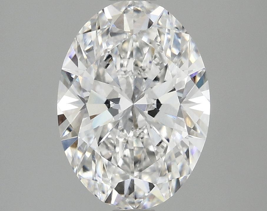 2.55 Carat Oval Shaped Ideal Cut VVS2 IGI Certified Lab Grown Diamond