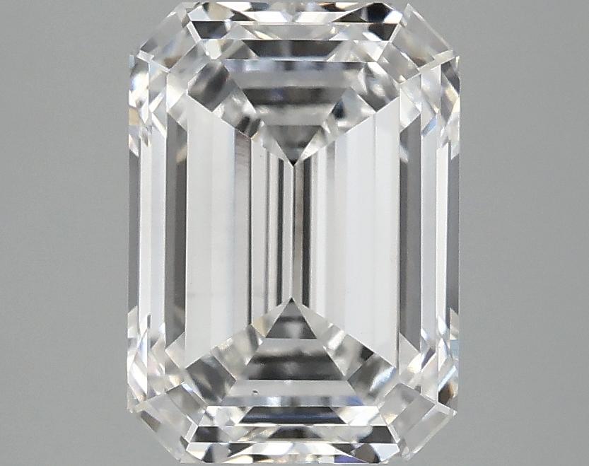 3.08 Carat Emerald Shaped Excellent Cut VS1 IGI Certified Lab Grown Diamond