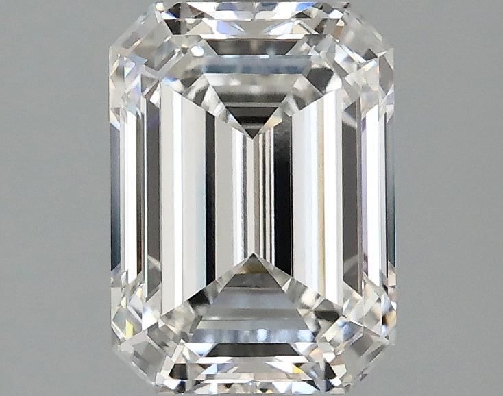 1.98 Carat Emerald Shaped Excellent Cut VVS2 IGI Certified Lab Grown Diamond