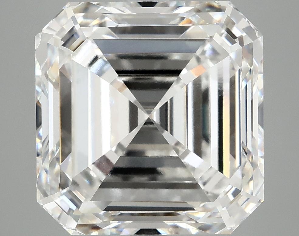 8.41 Carat Asscher Shaped Ideal Cut VVS2 IGI Certified Lab Grown Diamond