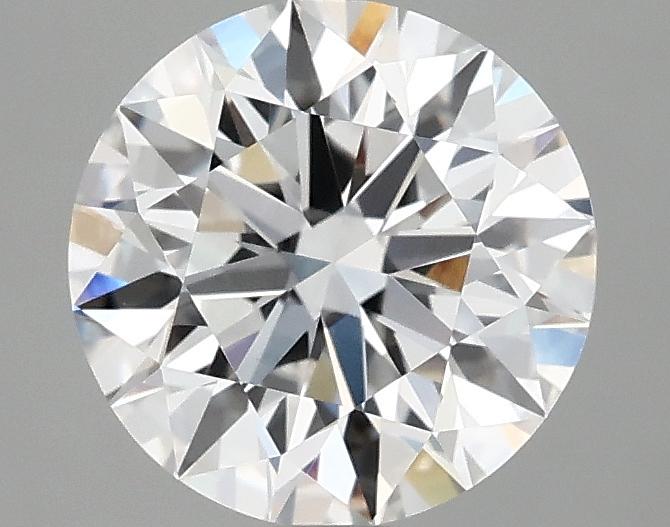 2.07 Carat Round Shaped Excellent Cut VVS2 IGI Certified Lab Grown Diamond