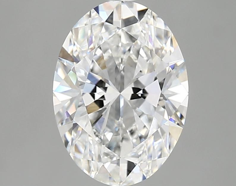 2.1 Carat Oval Shaped Ideal Cut VVS2 IGI Certified Lab Grown Diamond