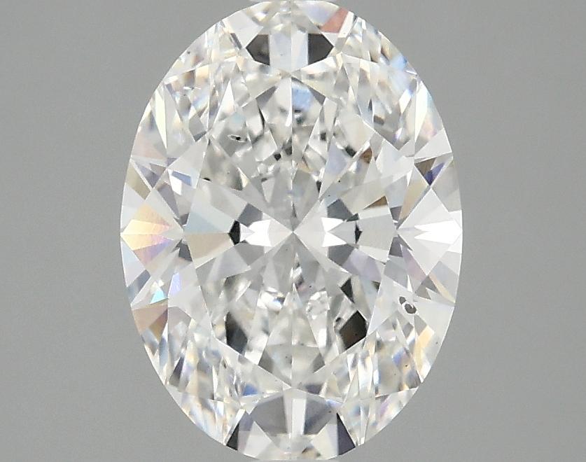 2.05 Carat Oval Shaped Excellent Cut SI1 IGI Certified Lab Grown Diamond